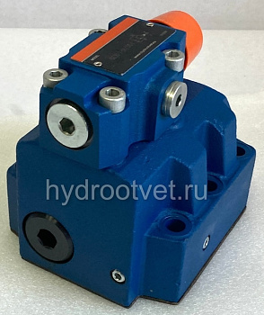 DZ30-2-5X/200Y - Клапан последовательности непрямого действия Ду32, с обратным клапаном с давлением регулировки до 200 бар, каналы управления Y - внешний