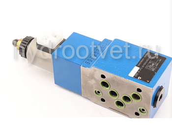ZDRE10VP2-2X/200YMG24K4M - Пропорциональный редукционный клапан Ду10, давление регулировки до 200 бар, монтаж - модульный