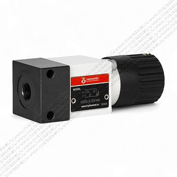 HED8OA-1X/100K14KW - Реле давление поршневое регулировка до 100 бар, монтаж резьбовой, регулирующий элемент рукоятка со шкалой