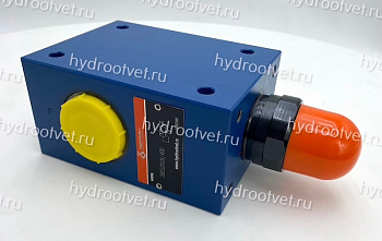 DBDS20G1X/400 - Предохранительный клапан прямого управления Ду20, давление регулировки до 400 бар, тип монтажа - резьбовой, элемент регулировки S = винт