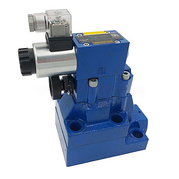 DAW20B2-5X/200-17-6EG24N9K4 - Разгрузочный предохранительный клапан с электроразгрузкой Ду25 с давлением настройки до 200 бар, с разностью срабатывания в 17%, внешний дренаж - нет