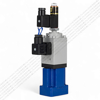 2FRE6B-2X/16QK4RV - Пропорциональный регулятор расхода Ду6 без доп. канала (стандарт), номинальный расход 16 л/мин, характеристика прогрессивная, обратный клапан - нет