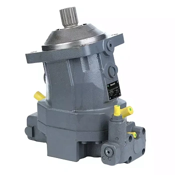 A6VM28HD1/63W-VZB020B - Гидромотор аксиально-поршневой регулируемый с наклонным блоком рабочий объем 28 см3, HD = гидравлическое управление по давлению, номинальное давление 400 бар