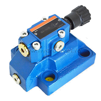 DB30-1-5X/350 - Предохранительный клапан Ду32 с давлением настройки до 350 бар, управление - X и Y - внутренние