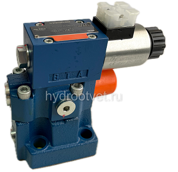 DBW10B2-5X/315XYCG24N9K4 - Предохранительный клапан Ду10 с давлением настройки до 315 бар, управление - X и Y - внешние с разгрузкой B = открыт с электроуправлением G24